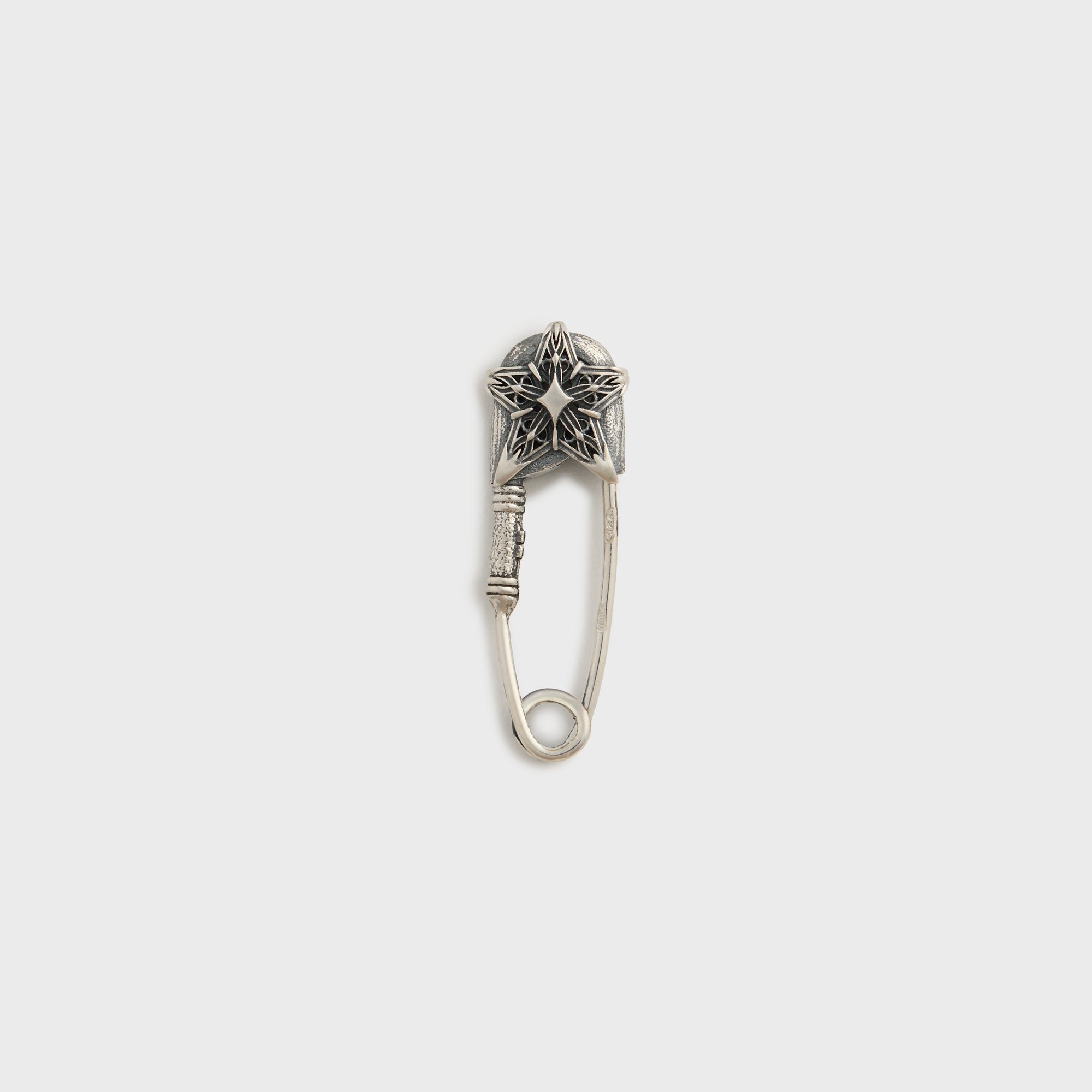 Emanuele Bicocchi Stella Notre Dame Pin Earring Small - Silver
