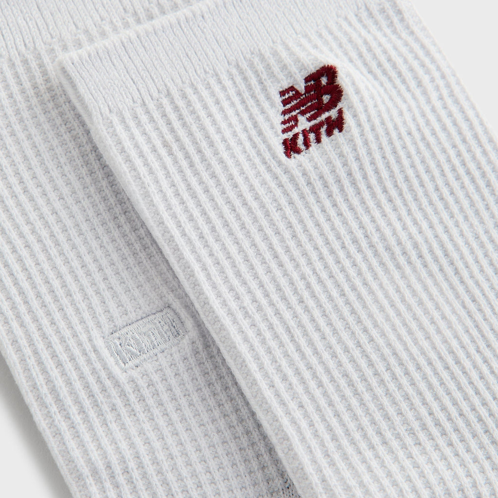 Kith & New Balance Mid Crew Waffle Knit 3-Pack Crew Socks - Multi