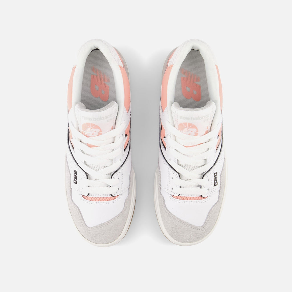 New Balance GS 550 - Brighton Grey / Omega Pink