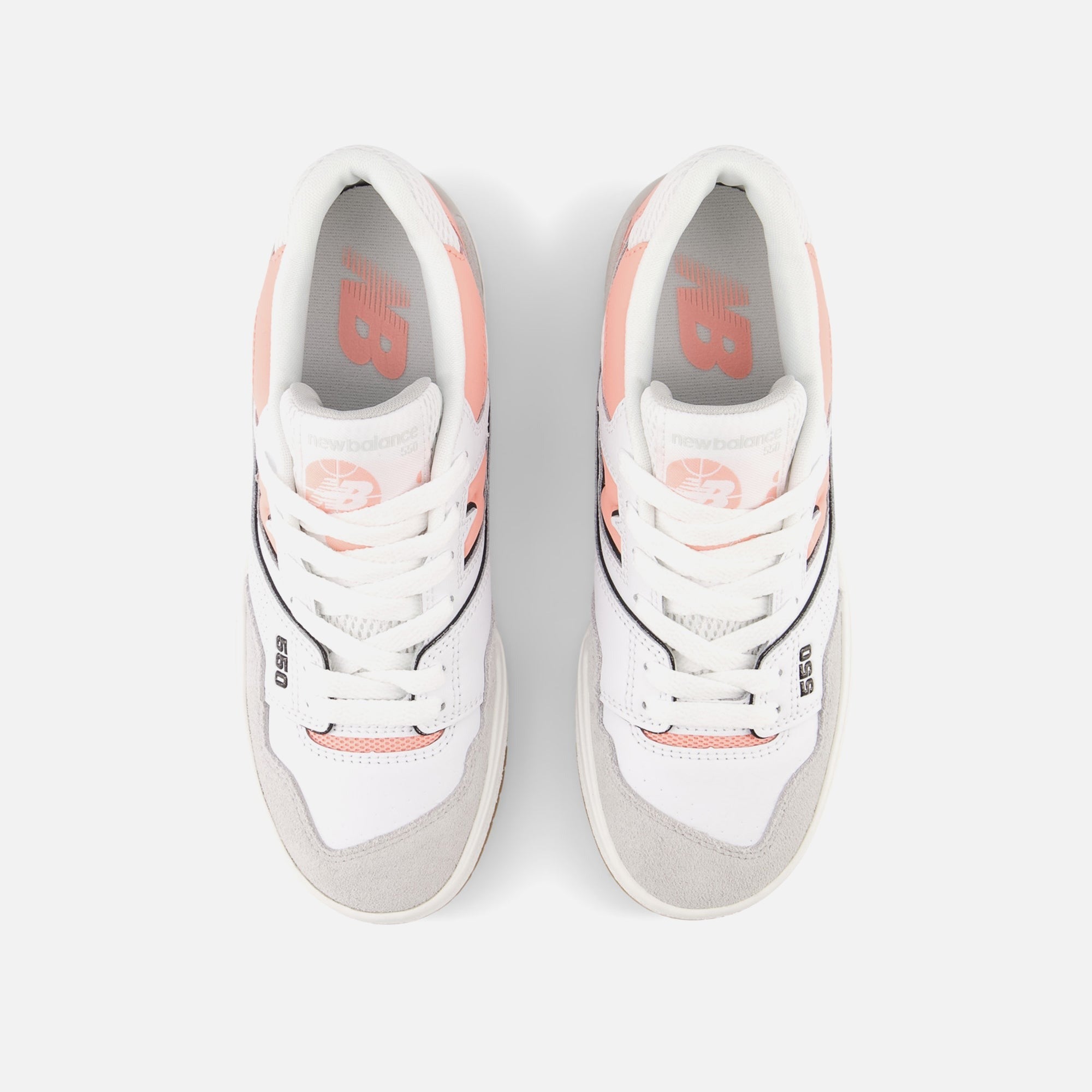 New Balance GS 550 - Brighton Grey / Omega Pink