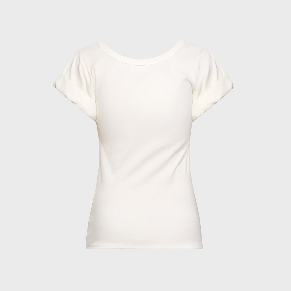 The Line by K Maya Tee - White