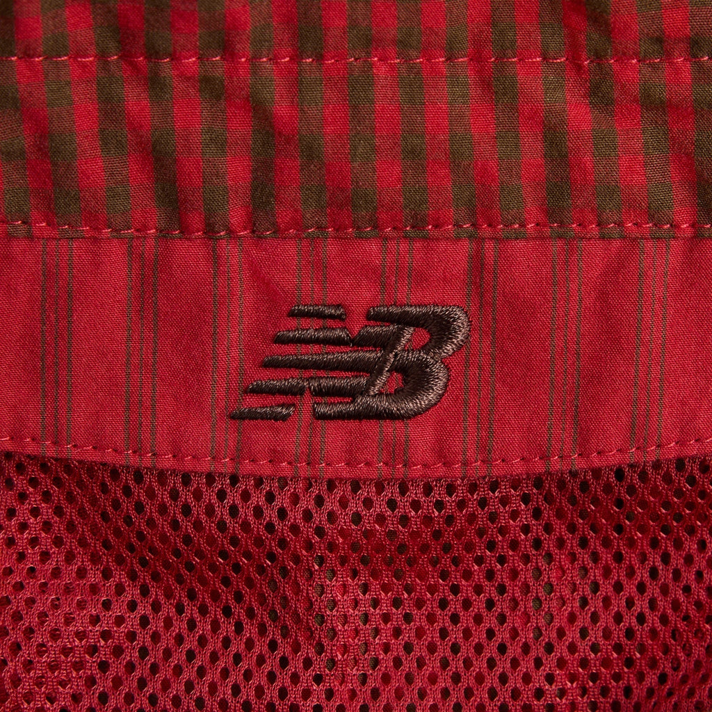 Kith & New Balance Poplin Mix Madison V Jacket - Biking Red