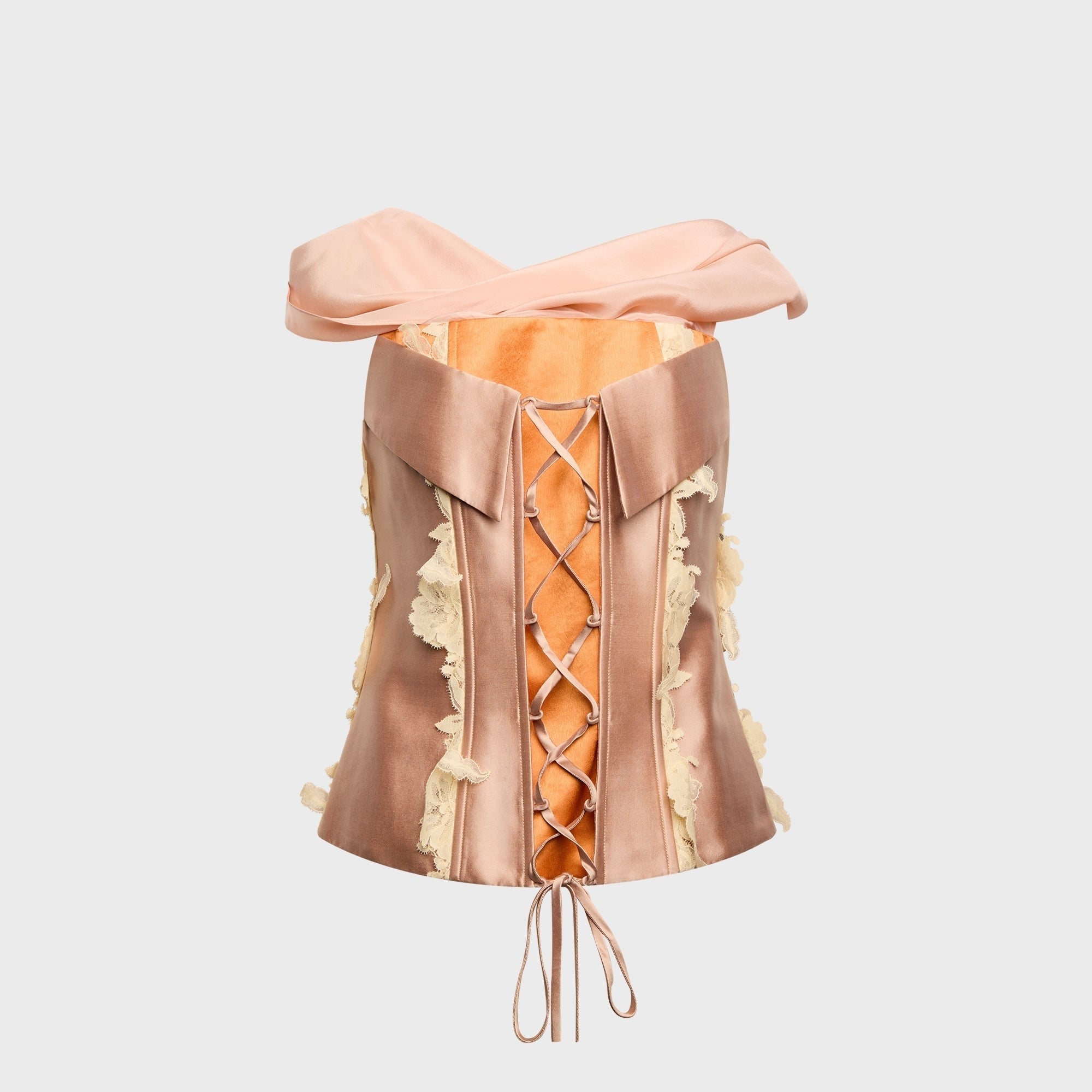 Kim Shui Alyssa Corset - Apricot