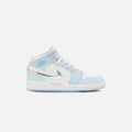 Nike GS Air Jordan 1 Mid Se - Blue Tint / Ice Blue / Summit White