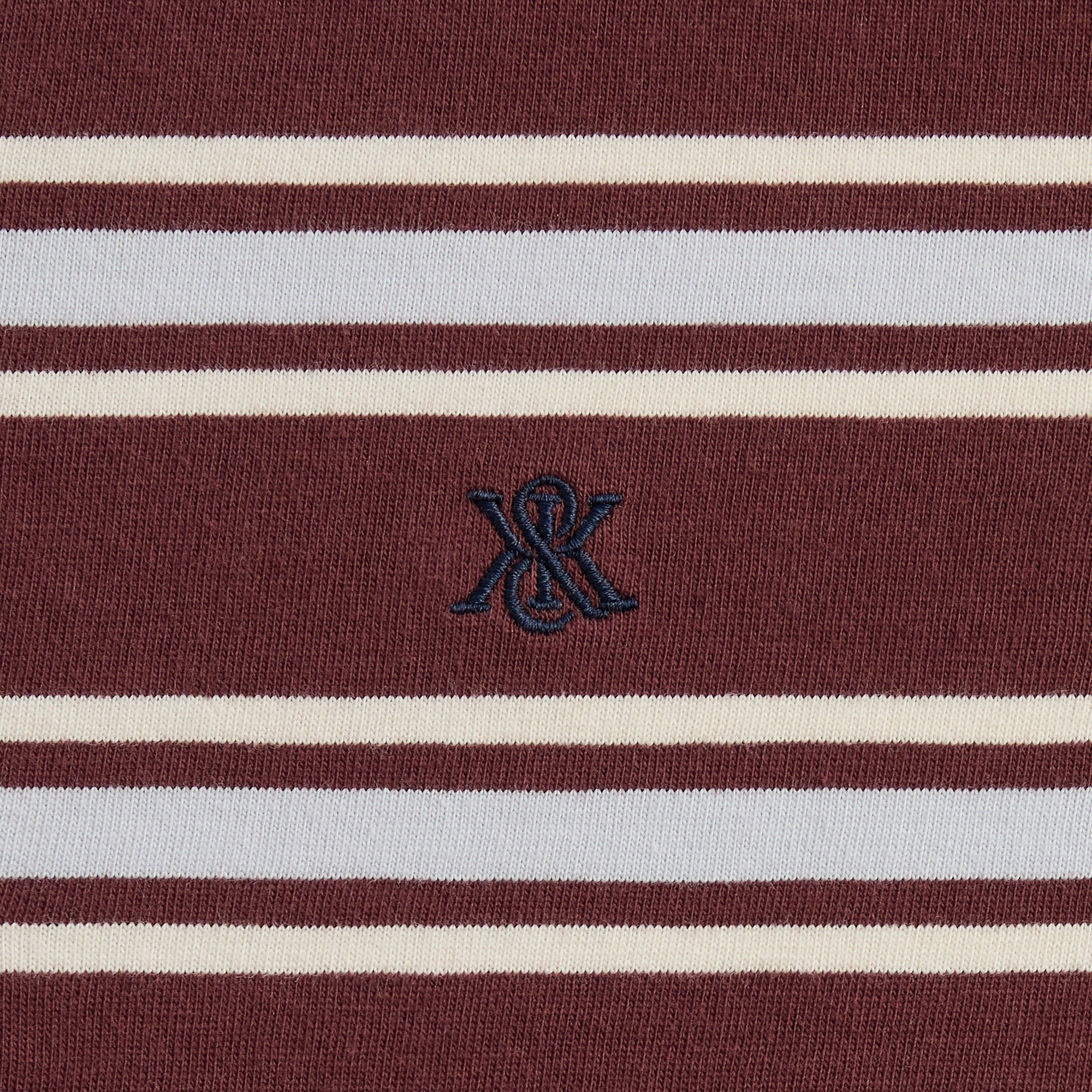Kith Stripe LAX Tee 2.0 - Magma