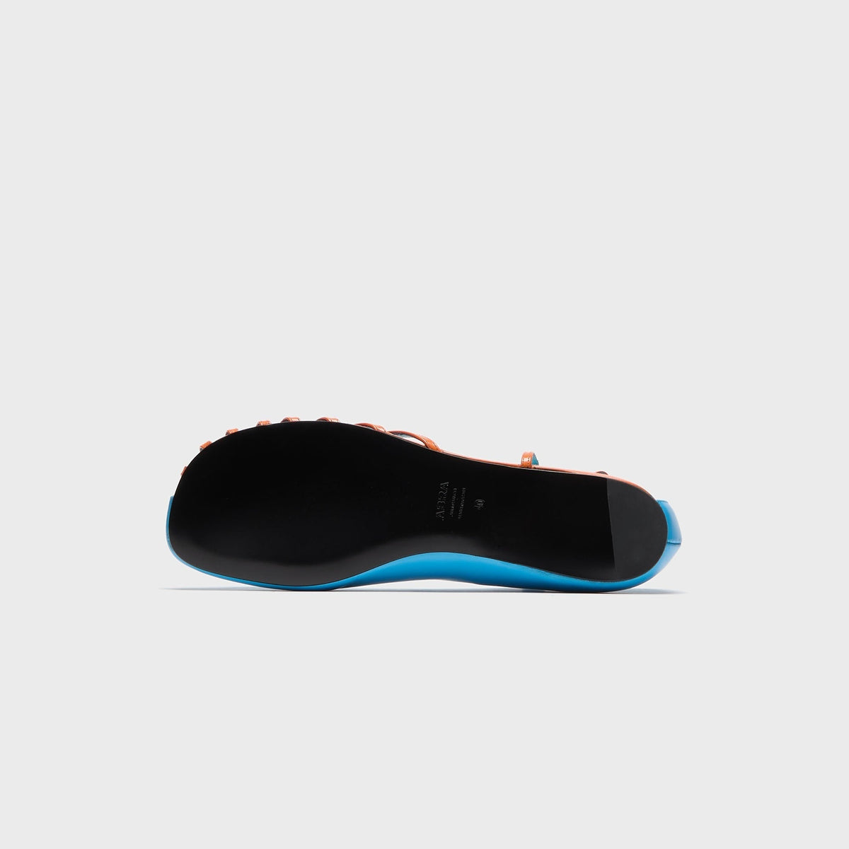 Abra Double Shoe Ballerina Flats - Aqua