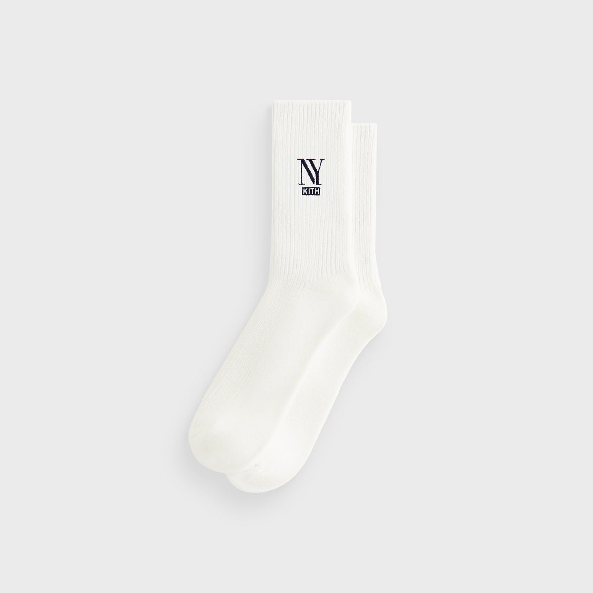 Kith NY Cotton Slouchy Crew Socks - Silk