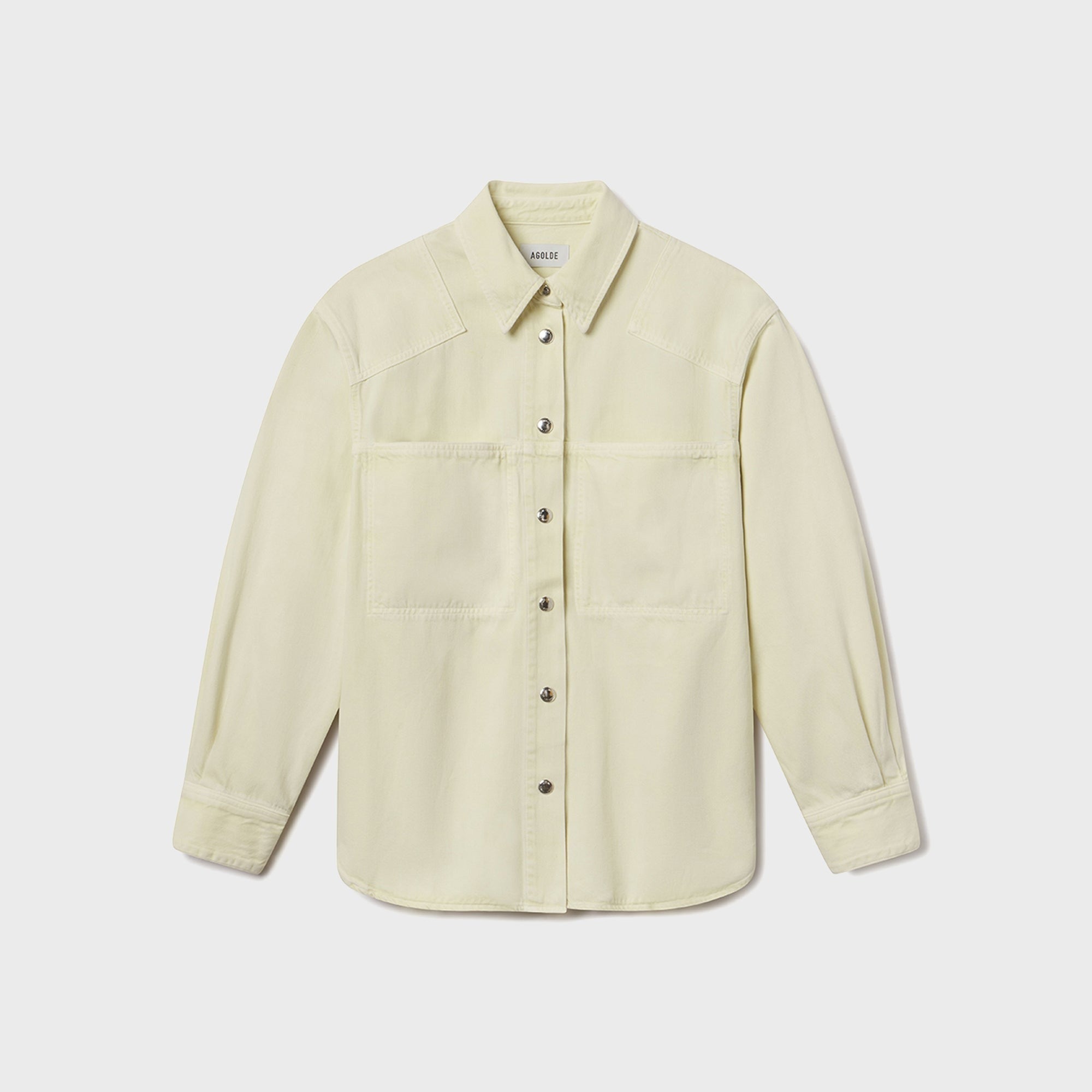 Agolde Laria Shirt - Lemon Zest