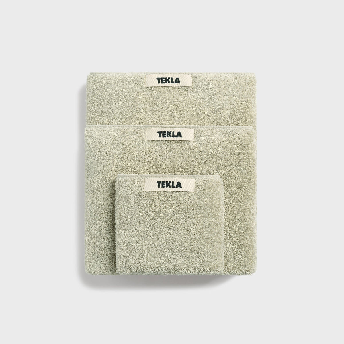 Tekla Washcloth - Pebble
