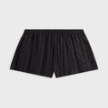 Kith Women Sashi Sheer Pleated Short - Black