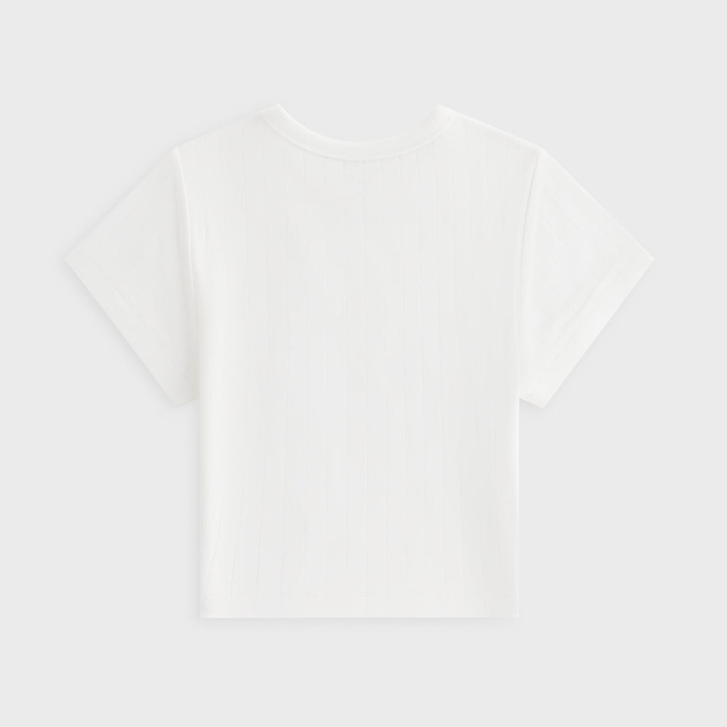 Kith Women Corvin Cap Sleeve Tee - White