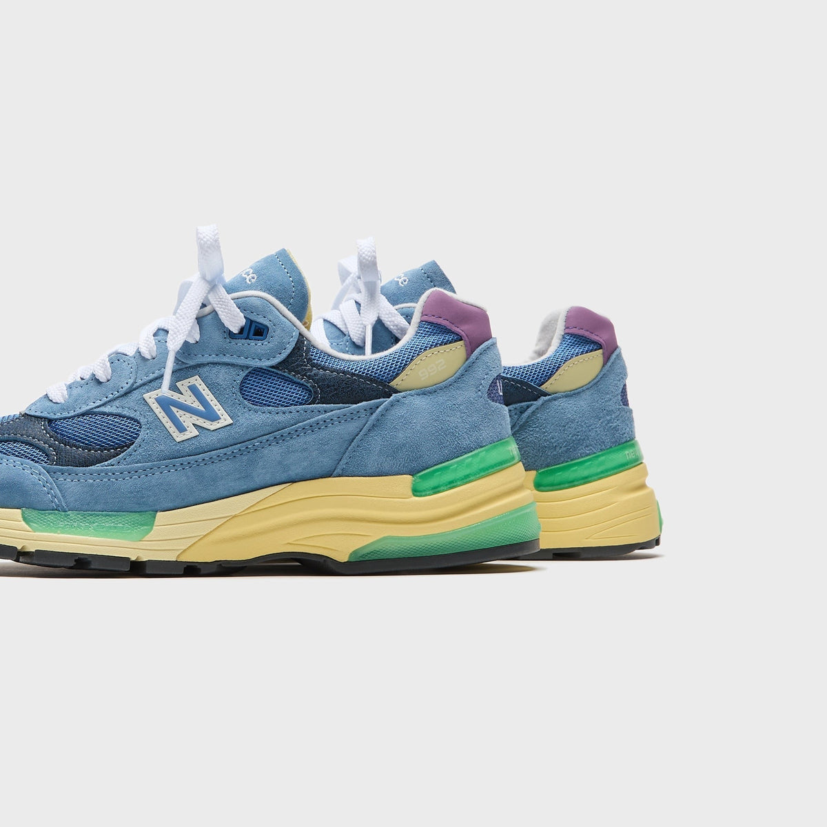 New Balance Made In USA 992 - Sea Stone / Green Apple / Maize