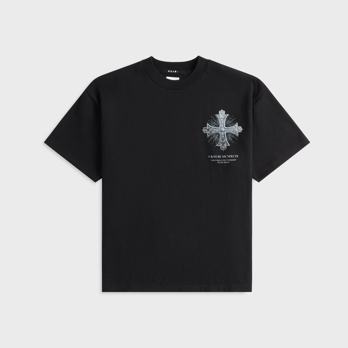 Ksubi False Idols Ekcess Short Sleeve Tee - Jet Black