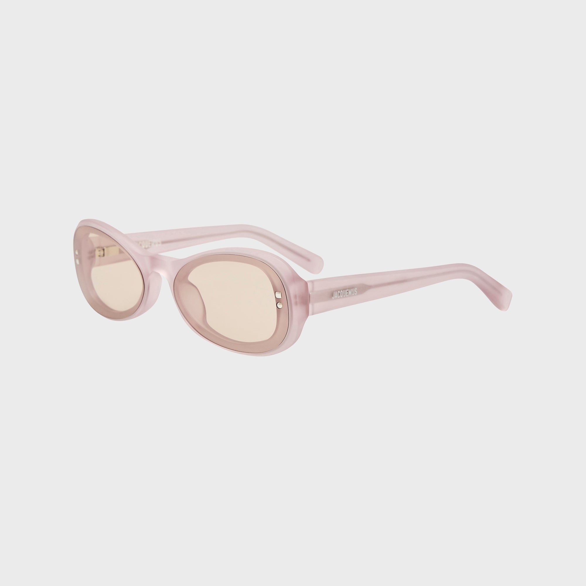 Jacquemus Jac 194 Frames - Sanded Blush / Silver / Mink