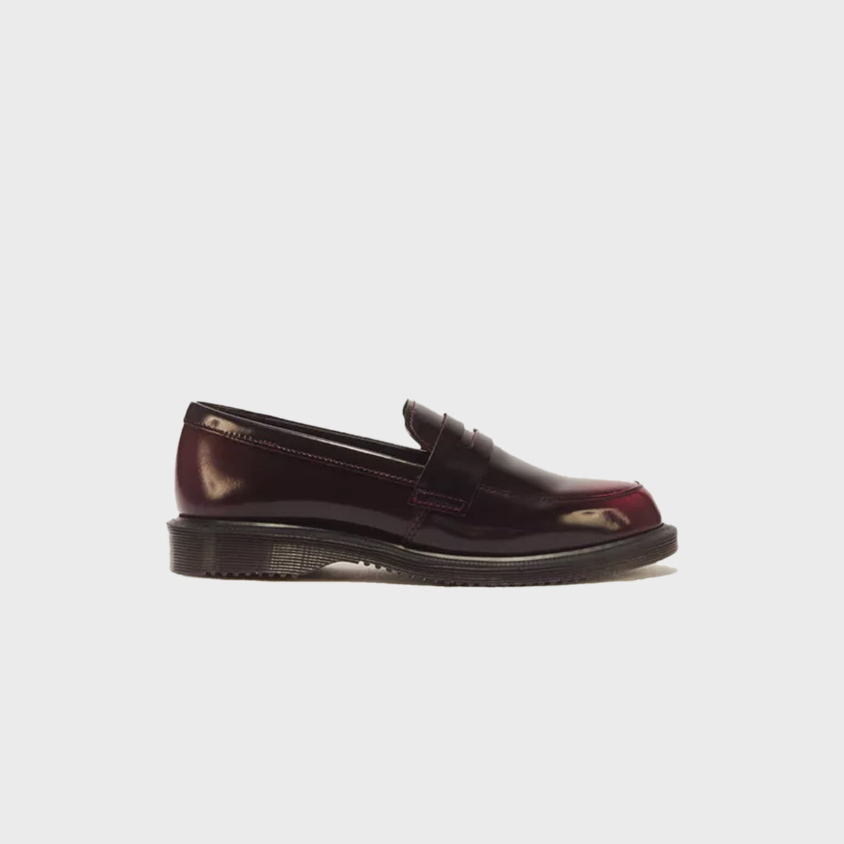 Dr. Martens WMNS Temara Arcadia Leather Loafer - Cherry Red