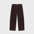 Agolde Ren High Rise Wide Leg Ankle Jean - Sloe Berry