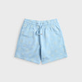 Casablanca Applique Monogram Sweatshort - Blue