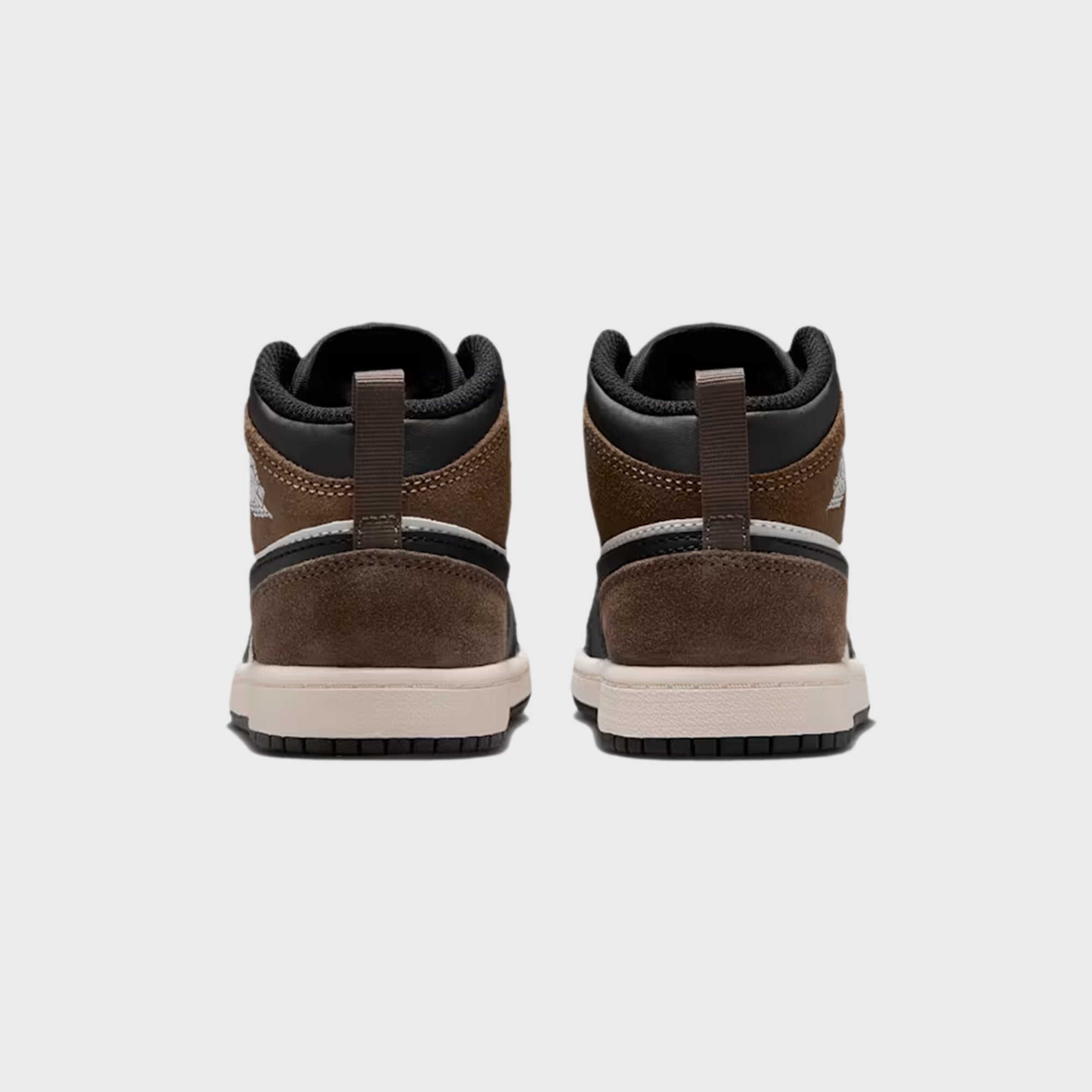Jordan PS Jordan 1 Mid - Black / Palomino / University Red / Phantom