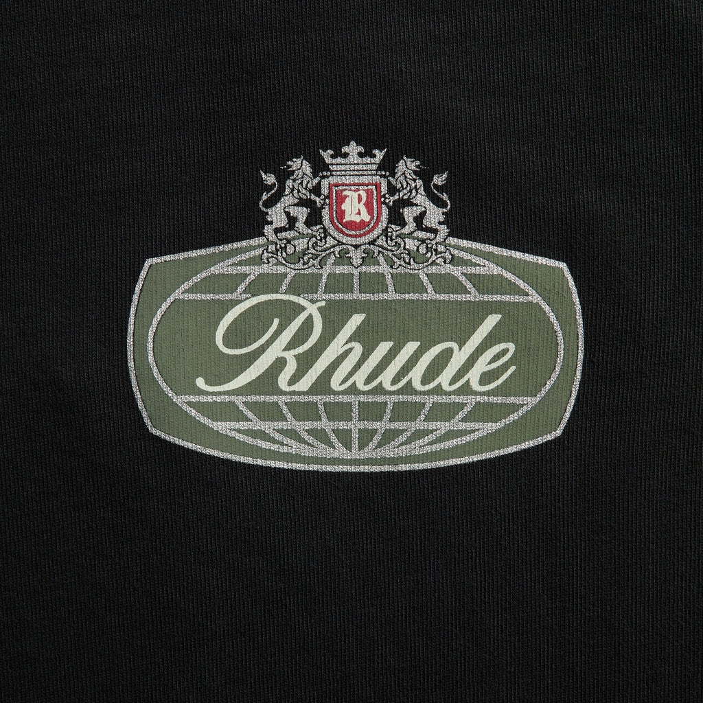 Rhude Desert Crest Tee - Vintage Black / Silver