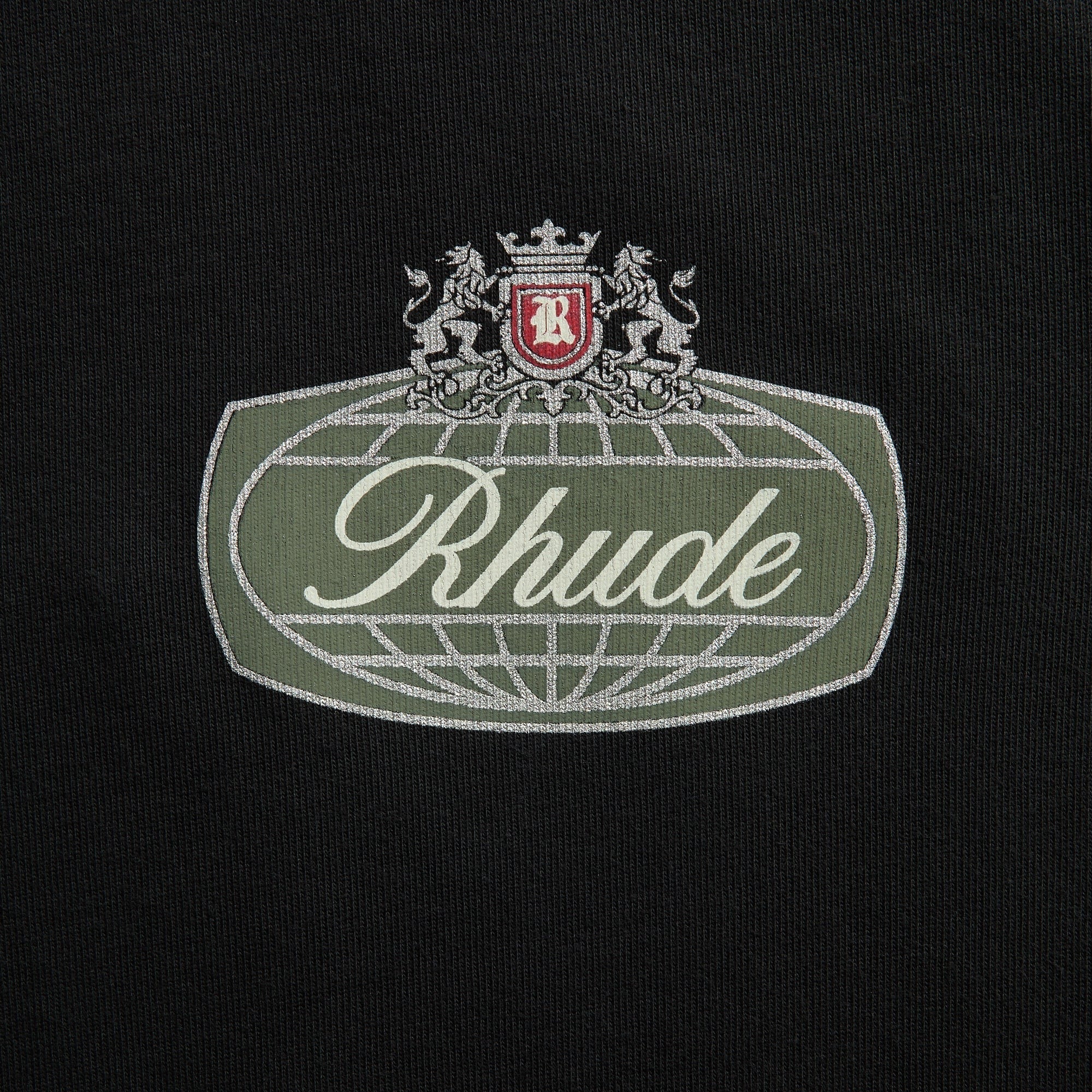 Rhude Desert Crest Tee - Vintage Black / Silver