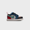 Jordan TD Jordan 1 Low Alt SE - True Blue / University Red / Kinetic Green / Black