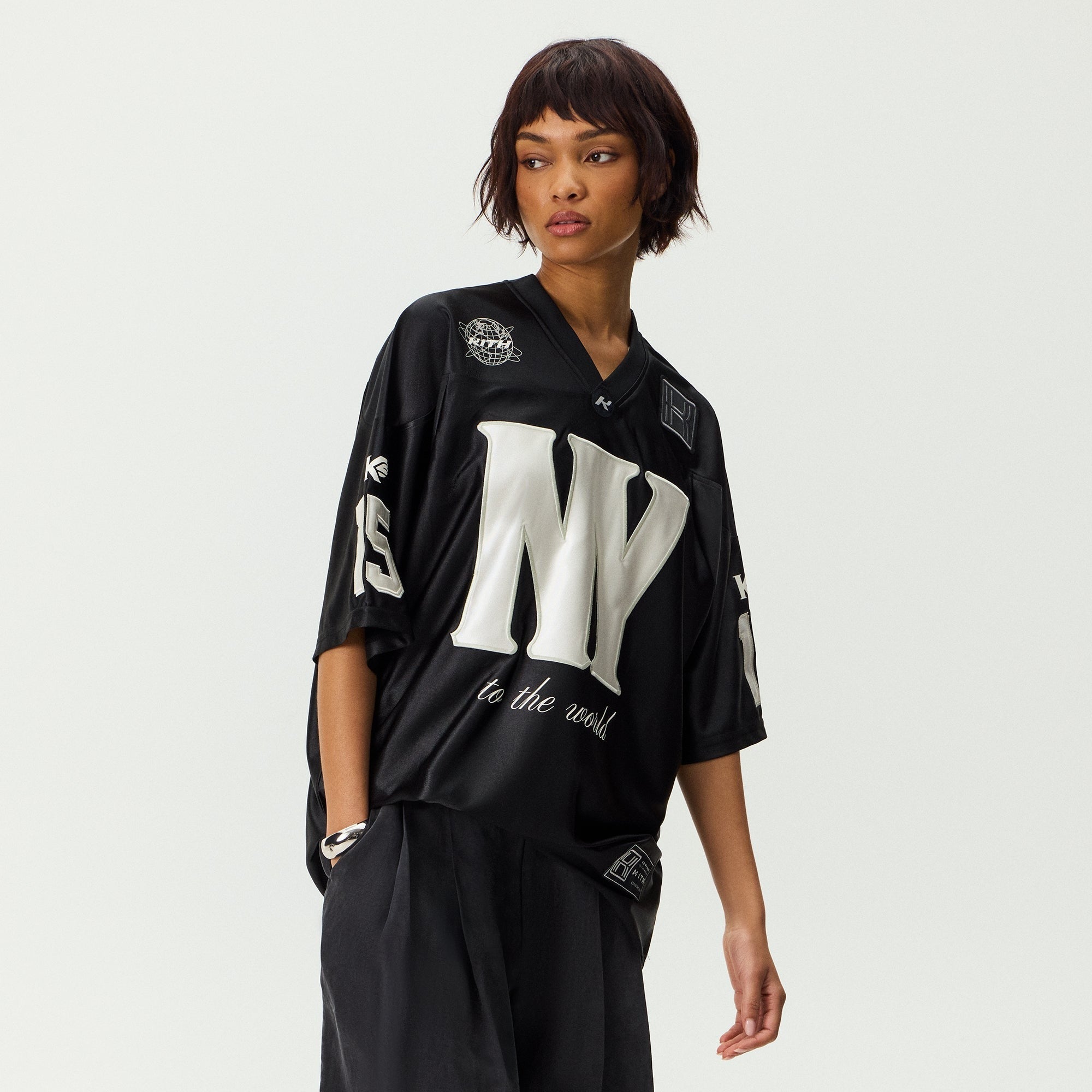Kith Women Koda Football Jersey - Black