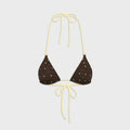 Frankies Bikinis Nick Satin Top - Honey Bug