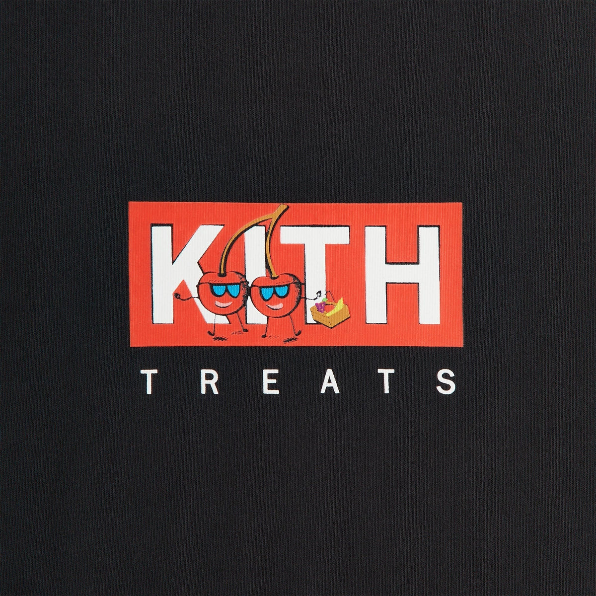 Kith Treats Cherry Classic Logo Tee - Black