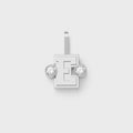 Greg Yuna Sÿlver Babÿ Umlaut Initial 'E' Pendant - Sterling Silver