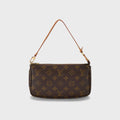 WGACA Louis Vuitton Monogram Pochette Accessoires V2 Bag - Brown