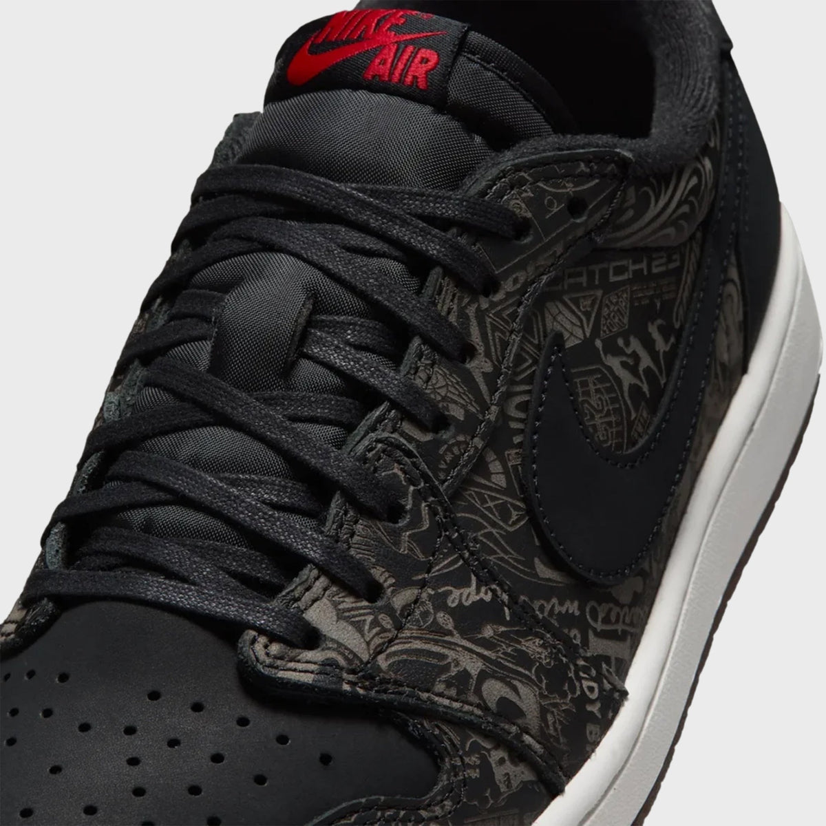 Jordan Air Jordan 1 Low OG - Black / Summit White / Varsity Red