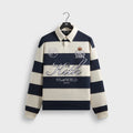 Kith Compact Fleece Striped Rugby - Nocturnal
