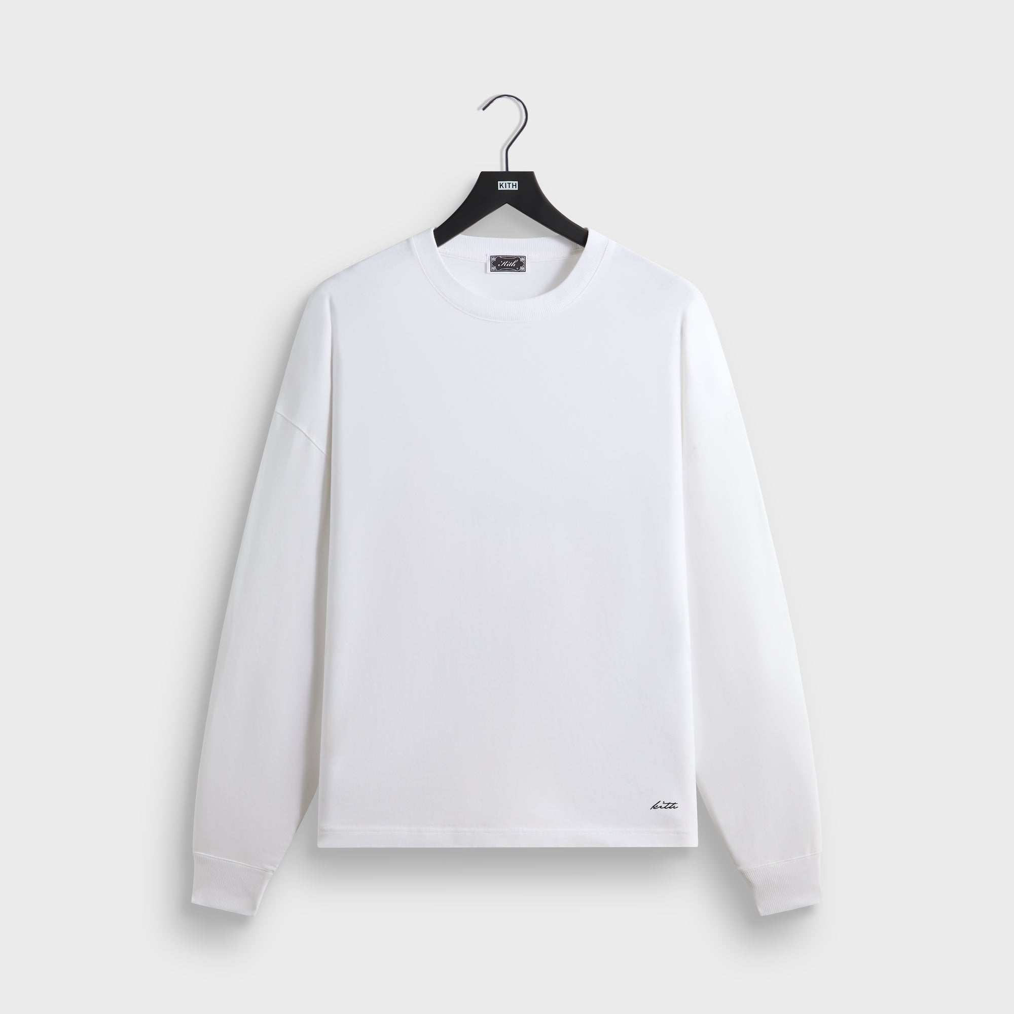Kith Long Sleeve Lawson Tee - White