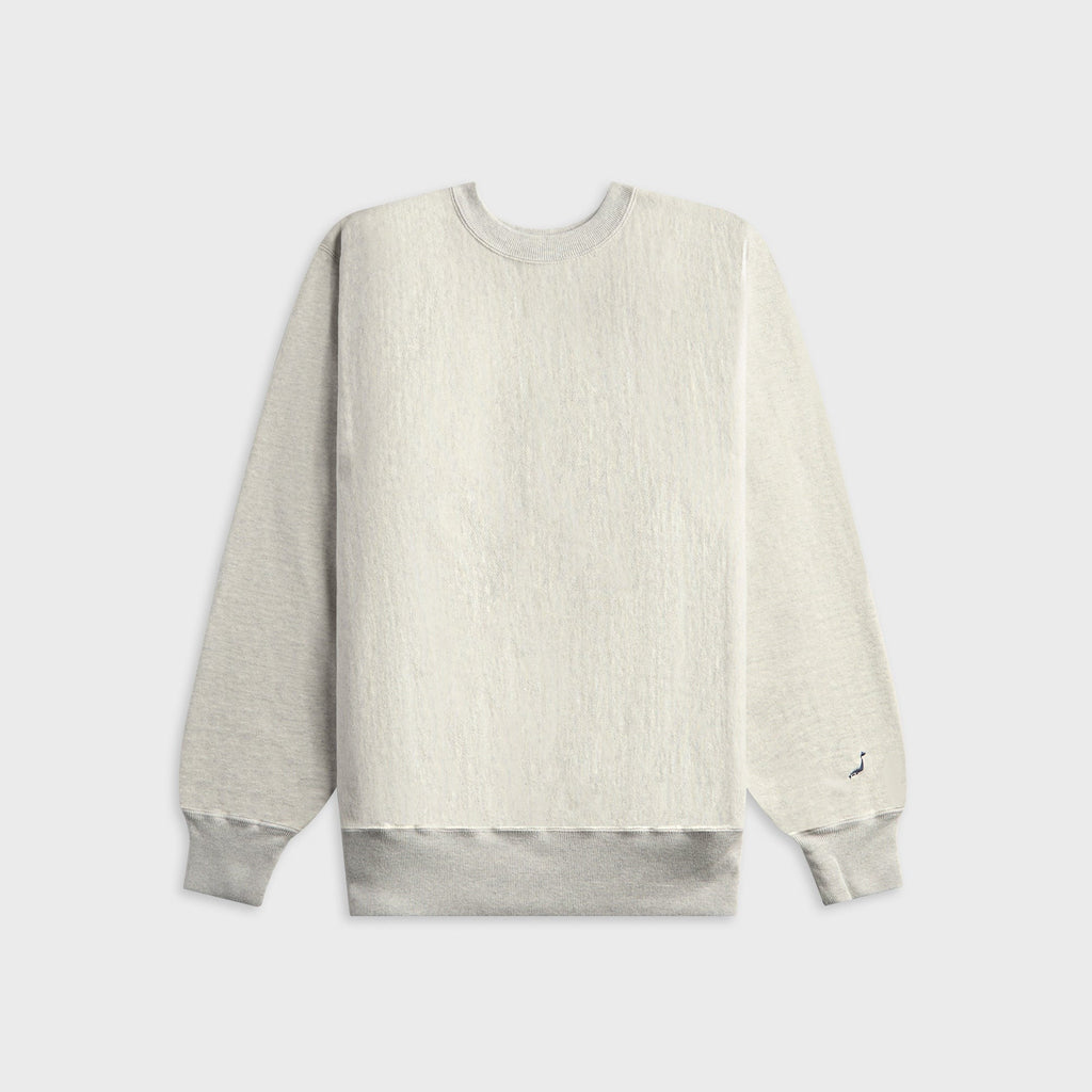 orSLOW Heavy Weight Crewneck Sweatshirt - Light Gray