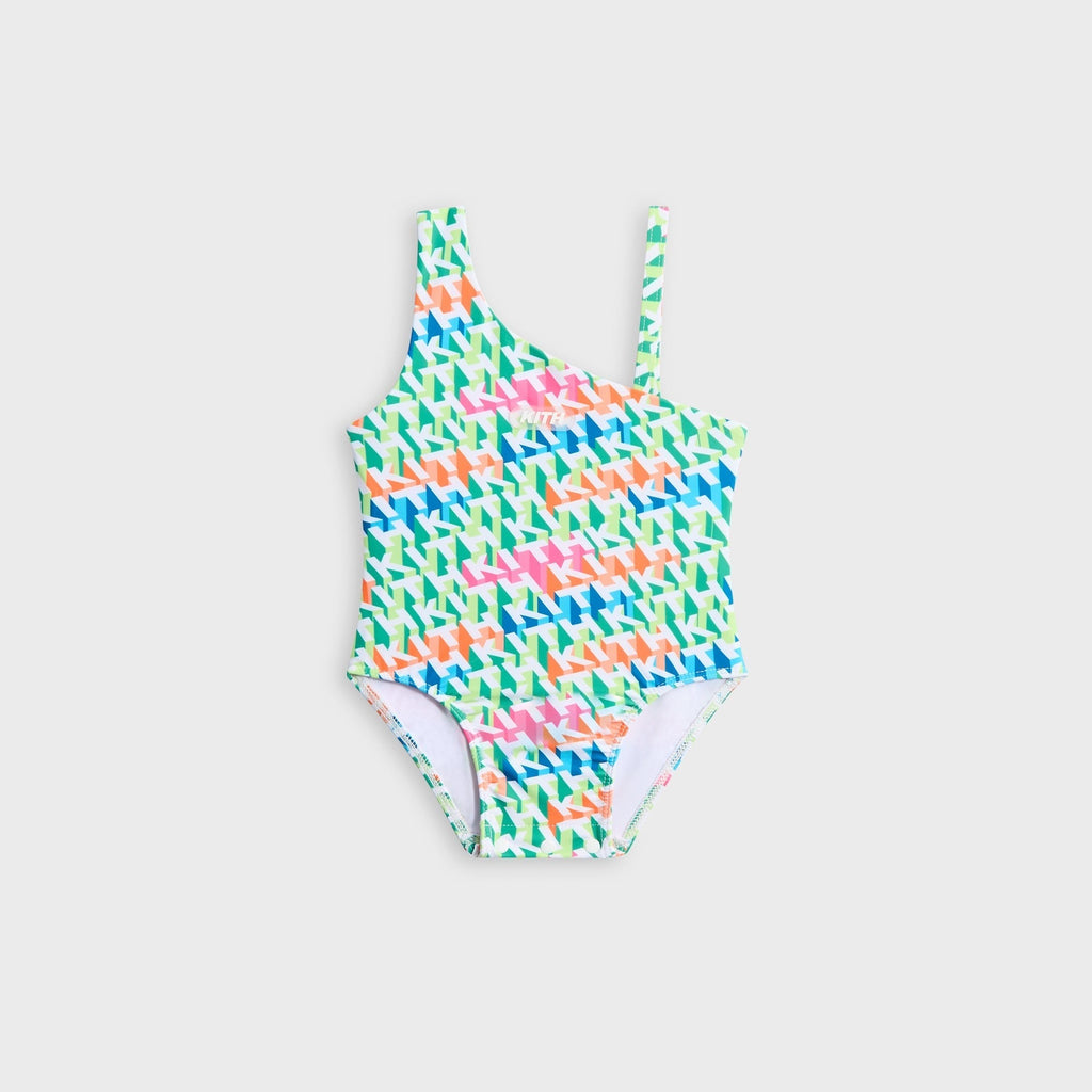 Kith Baby 3D Monogram Gemma One-Piece Suit - Periodot