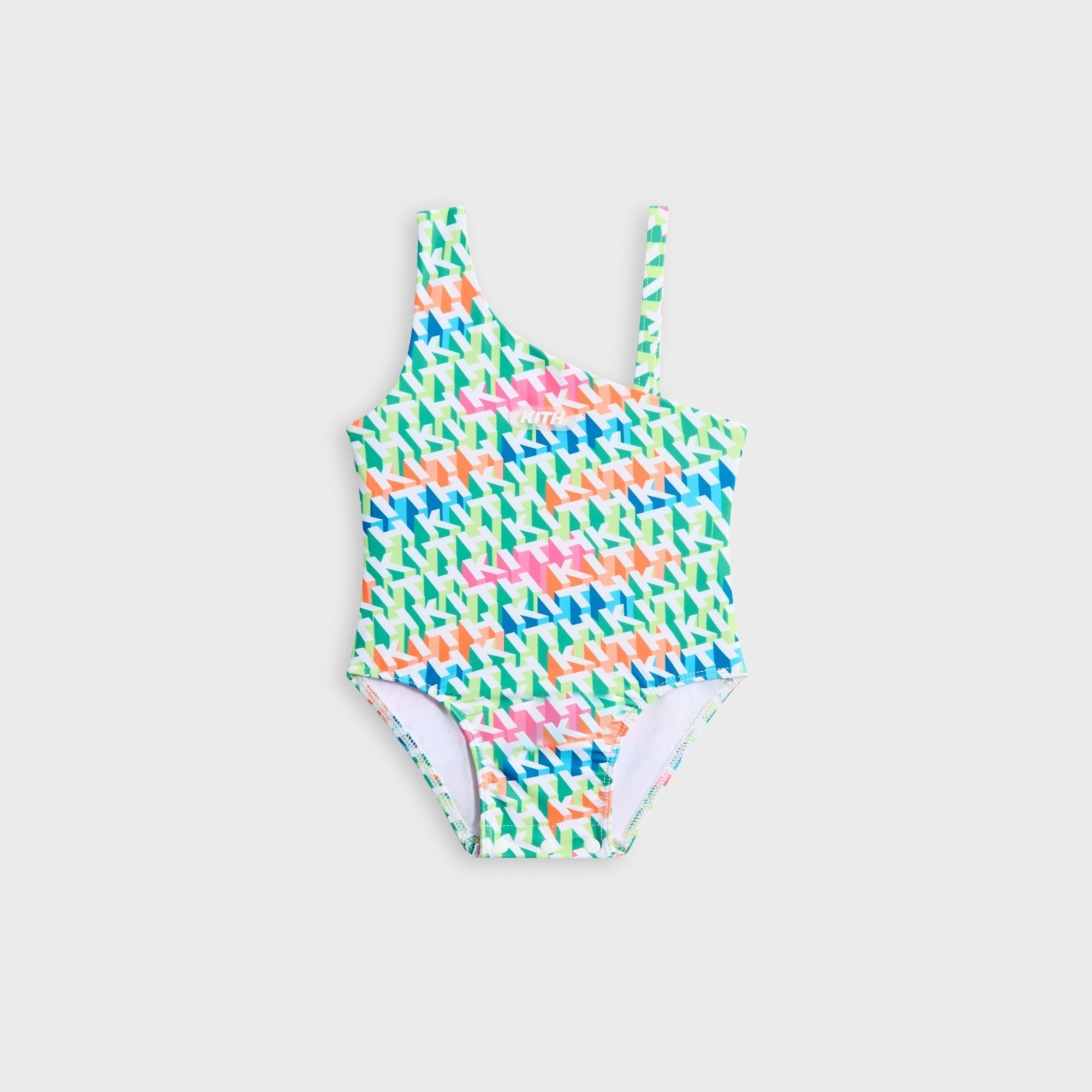 Kith Baby 3D Monogram Gemma One-Piece Suit - Periodot