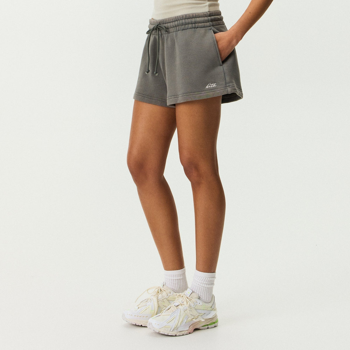 Kith Women Lorah Micro Sweatshort - Island