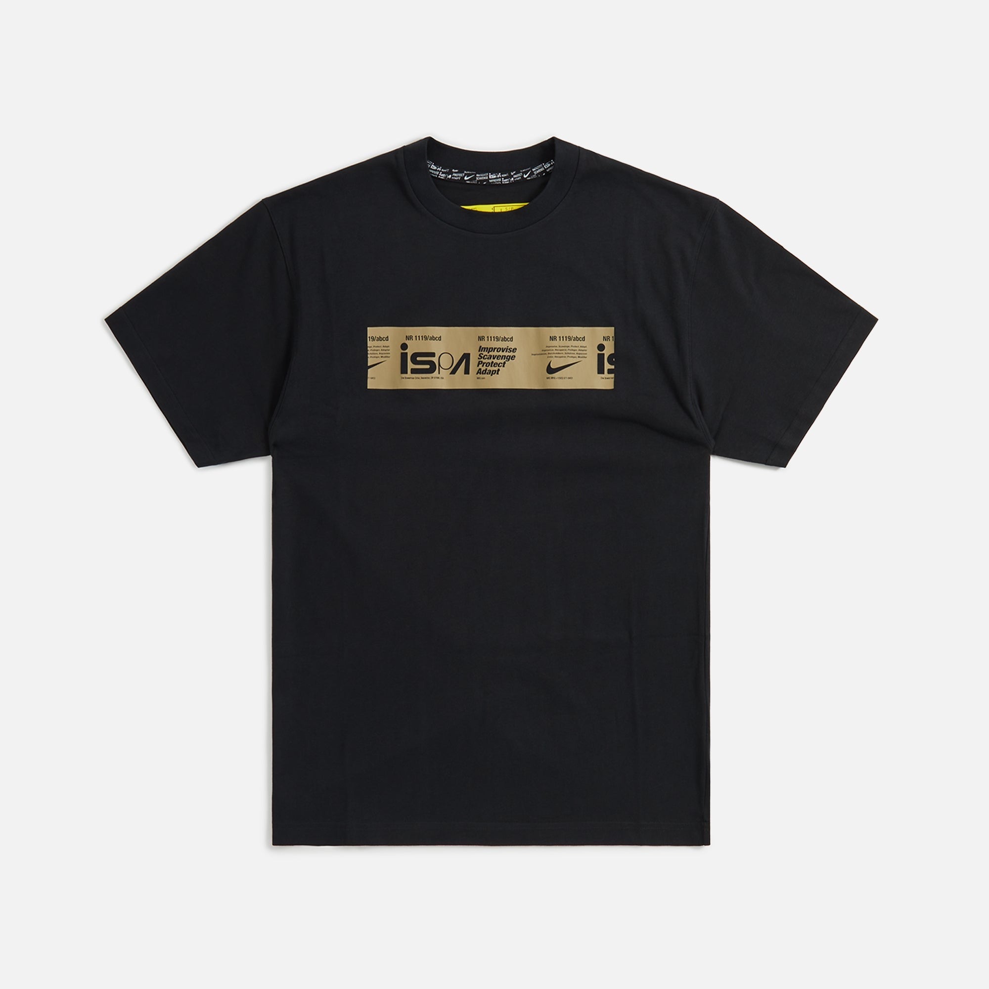 Nike M NK NRG ISPA GPX Tee - Black
