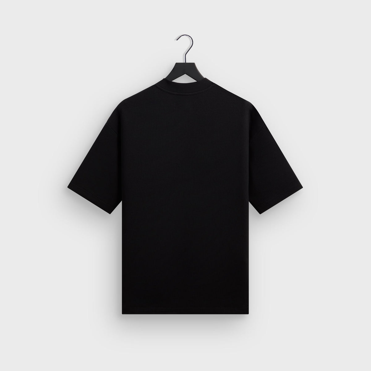 Kith Micro Waffle Tristan Henley - Black