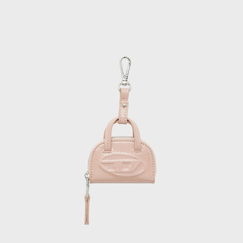 Diesel 1DR Dome Wallet Charm - Pink