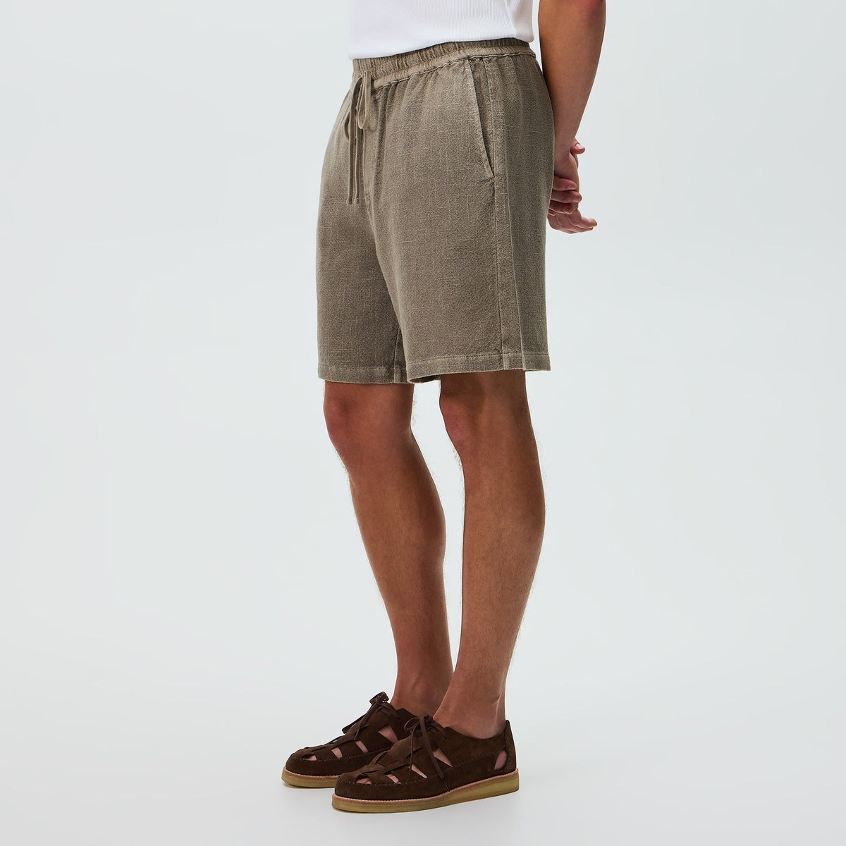 Kith Soft Woven Curtis Short - Astro