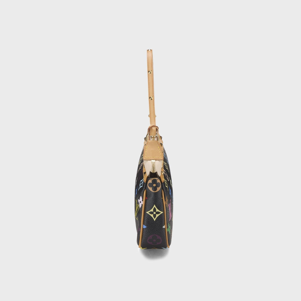 WGACA Louis Vuitton x Takashi Murakami Pochette Accessoires V2 - Black / Multi