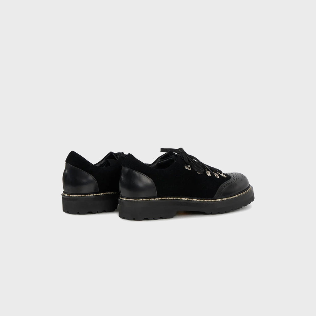 Pennon High Boots Low Wingtip - Black