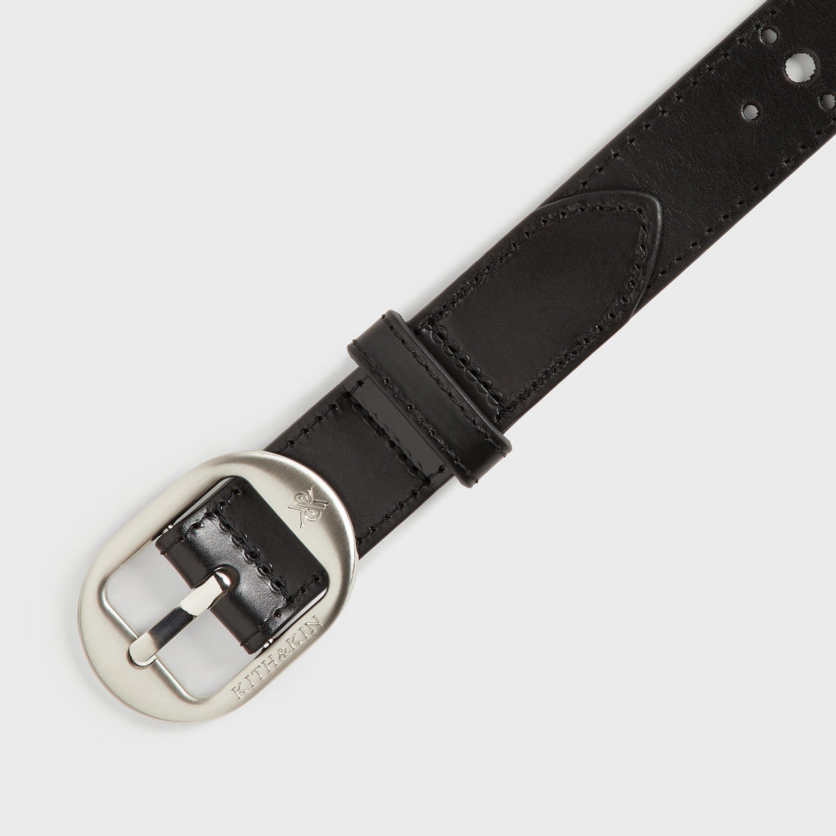 Kith Studded Leather Belt - Black