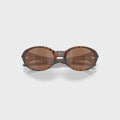 Oakley Eye Jacket Redux Sunglasses - Dark Amber Bengal / Prizm Tungsten