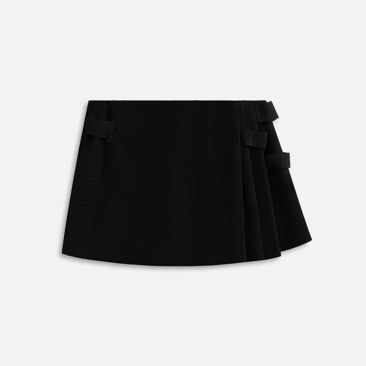 Hyein Seo Pleated Wrap Skirt - Black