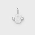 Greg Yuna Sÿlver Babÿ Umlaut Initial 'O' Pendant - Sterling Silver