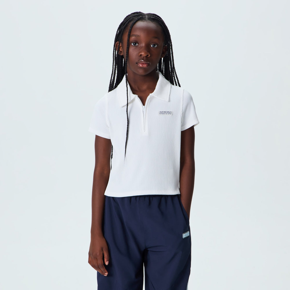 Kith Kids Active Fairway Polo - White