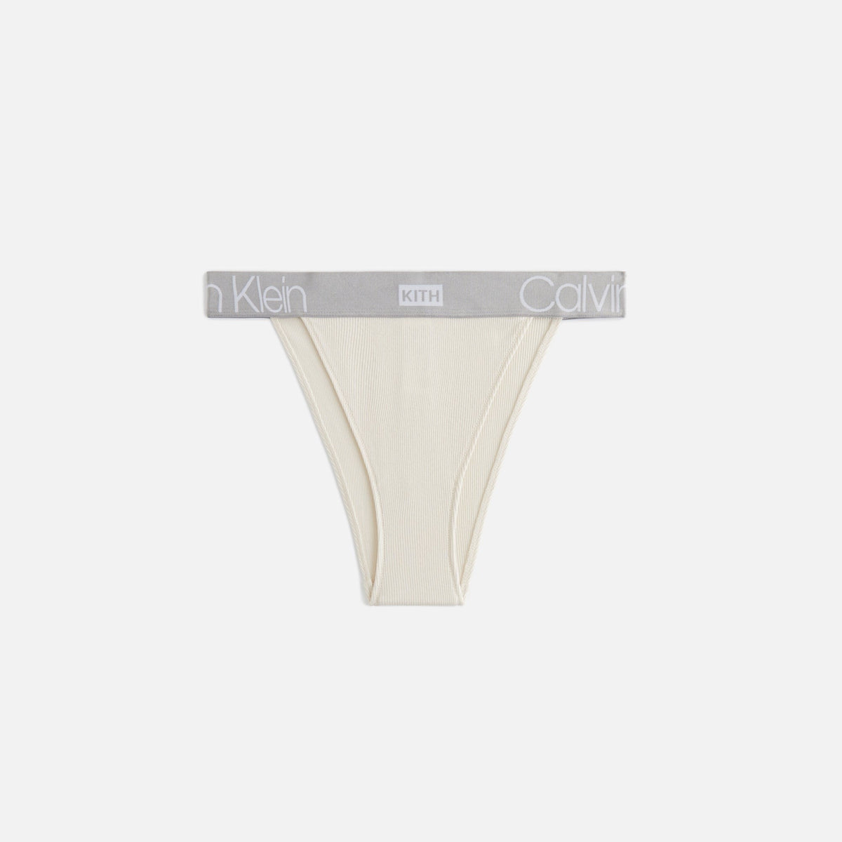 Kith Women for Calvin Klein Seasonal High Leg Tanga - Waffle