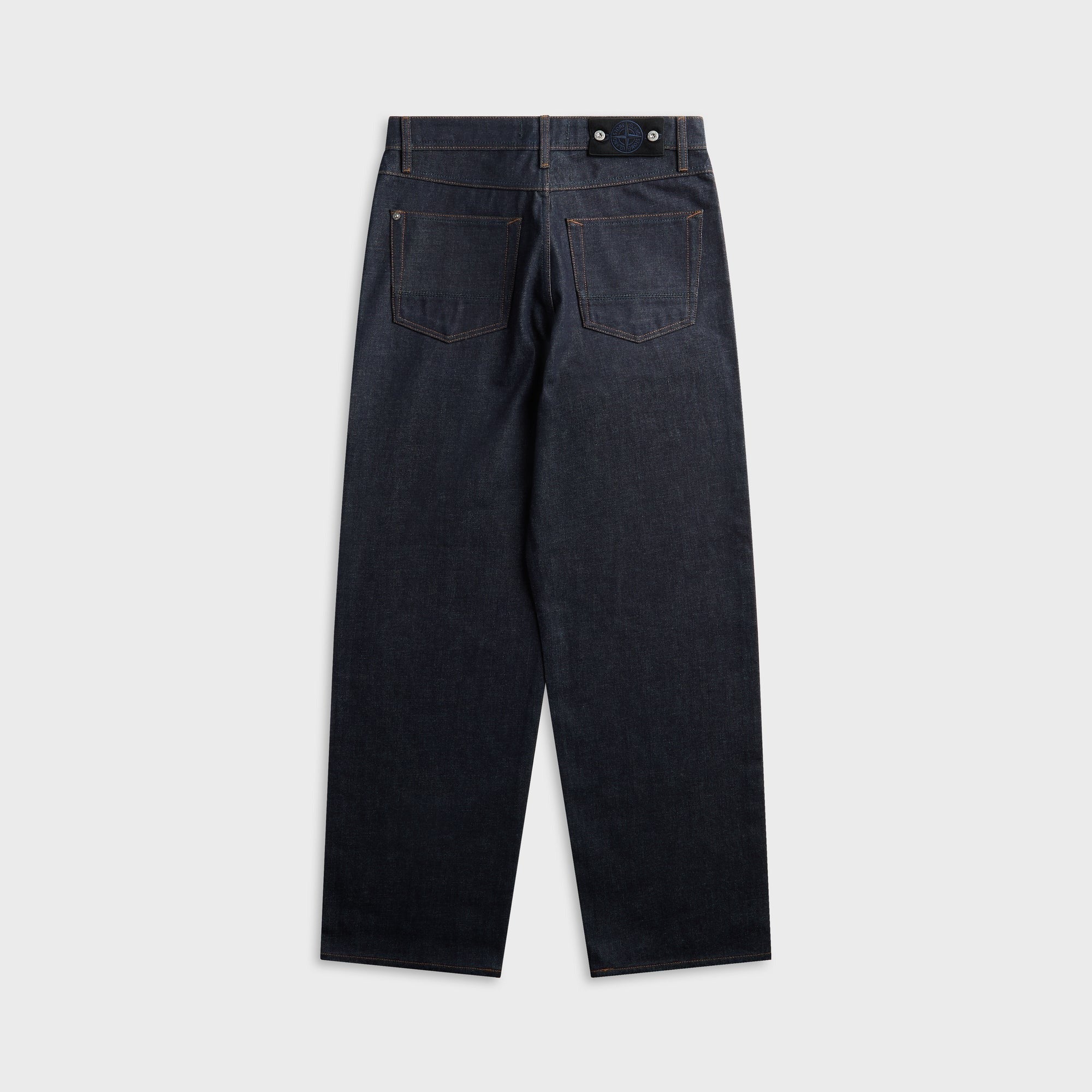Stone Island Indigo Denim-Raw Loose-fit Jean - Blue Raw